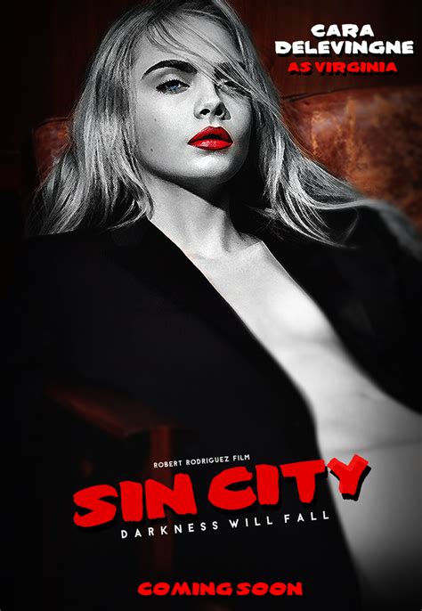 Cara Delevingne Sin City Poster By Majkdark On Deviantart