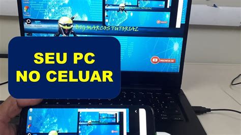 Controlar PC Pelo Celular MÉTODO FÁCIL YouTube