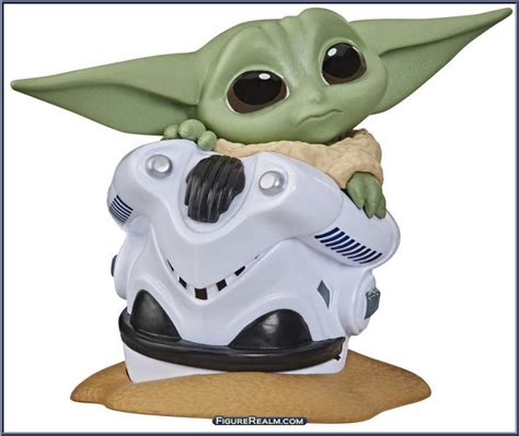 Child Baby Yoda Helmet Hiding Star Wars Mandalorian Bounty