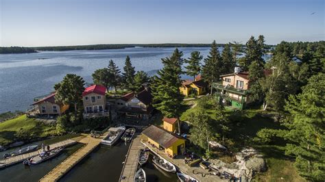 The Island Obabikon Bay Camp Morson Ontario