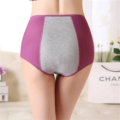 extra large bamboo fiber physiological leakproof panties buy high waist bamboo underwear women