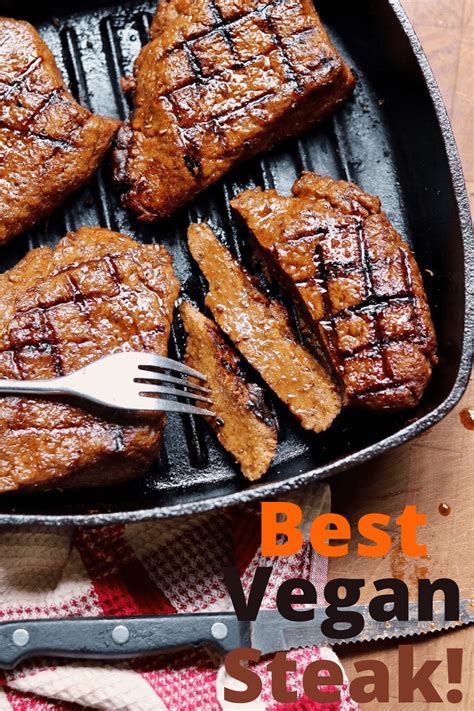 Best Vegan Steak Recipe Seitan The Cheeky Chickpea