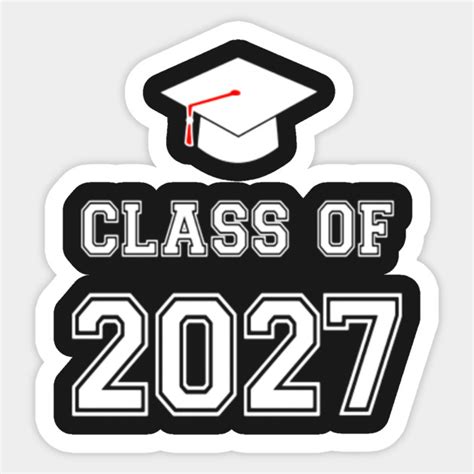 Class Of 2027 Back To School Graduation Ts T Shirt Thanksgiving