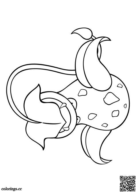 Victreebel Pokemon 071 Pokemon Coloring Pages Pokemon Coloring Images