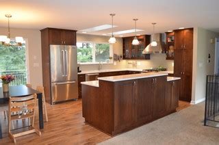 Split level kitchen remodel open concept living rooms. Bothell Split Level Home Kitchen Remodel - Transitional ...
