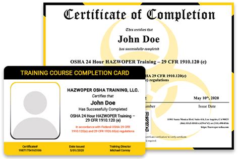 OSHA 24 Hour HAZWOPER Online Training 29 CFR 1910 120 E
