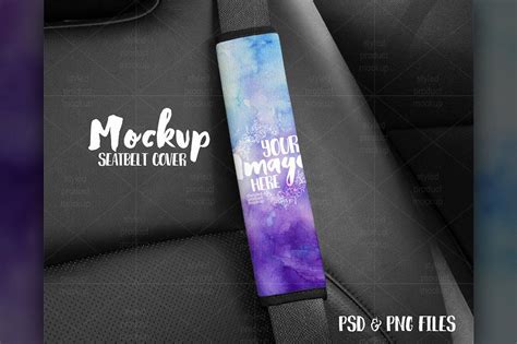 Berandafree psd mockupdye sublimation nursing cover car seat cover mockup. Car Seatbelt Cover Mockup #includes#file#seat#create ...