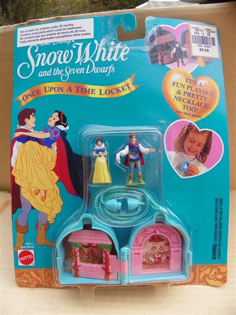Mattel Once Upon A Time Locket 66411 Snow White Playset Etsy Canada