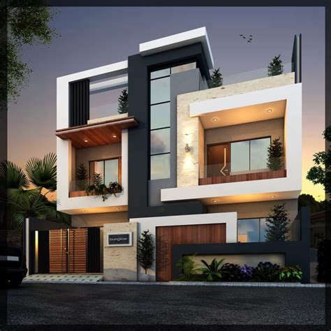 Top Concept Contemporary House Elevation House Plan India