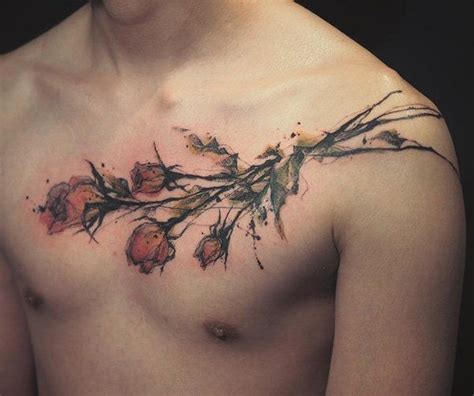 In recent years it's become quite popular for women to get tattoos either between or under their chests. Rose Chest Tattoo Designs, Ideas and Meaning | Tattoos For You