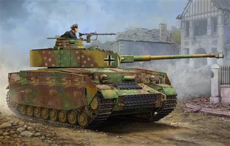 Download Wallpaper Tank The Wehrmacht Medium Tank Panzerwaffe Tanker Pz Kpfw Iv Ausf J