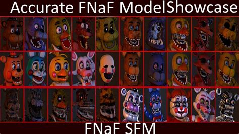 Most Accurate Fnaf Sfm Models 2017 Outdated Watch 2021 Ver Youtube