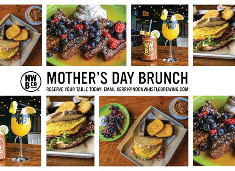 Mothers Day Brunch The Lombard Brewpub • Noon Whistle Brewing