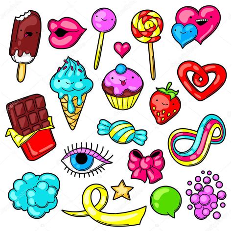 Dibujos De Caramelos Y Dulces