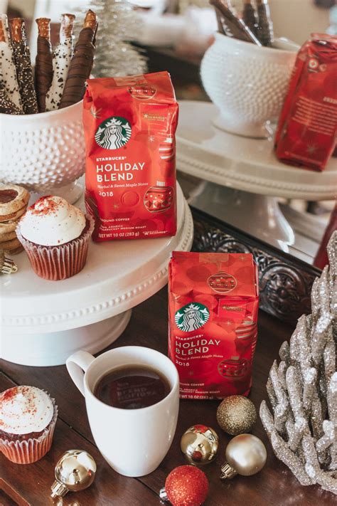 Holiday Coffee Station With Starbucks Wishes And Reality