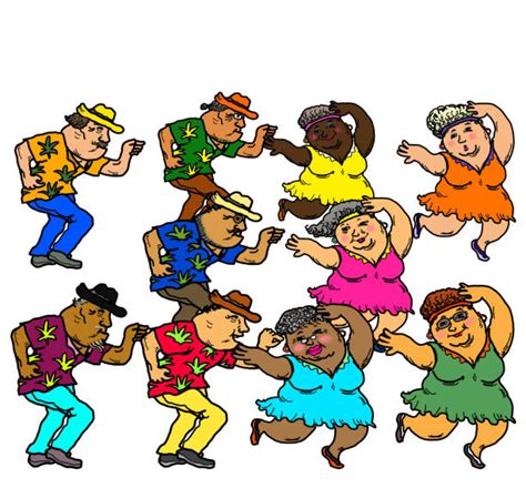 Drawing Of Line Dancing Illustrations Royalty Free Vector Graphics