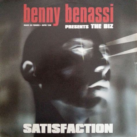 Benny Benassi Presents The Biz Satisfaction Discogs