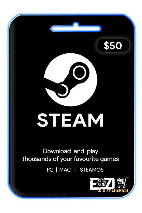 The perfect gift for any occasion. 50 USD Steam Wallet Code (Global) - EOD