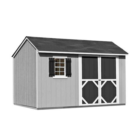 Stratford Storage Shed With Workshop And Window 12 Ft X 8 Ft Wood