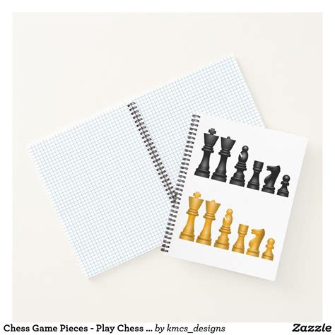 Chess Game Pieces Play Chess Keep Scores Notebook