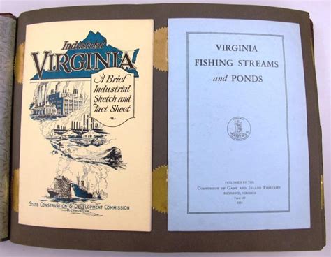 Through Virginia 1935 A Scrapbook Of A Trip Through Virginia