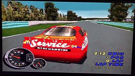 Nascar 99 Game Ps1 And The Drivers Youtube