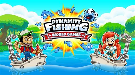 Dynamite Fishing World Games 2014 Box Cover Art Mobygames