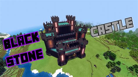 Hey Guys This Is My First Mega Base Build Called Blackstone Castle I