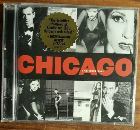 Chicago The Musical Cd Original Cast Recording Broadway 1997 New