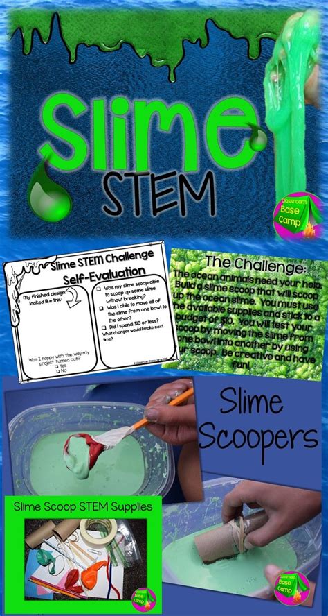 Slime Stem Slime Science Fair Project Science Fair Slime Science