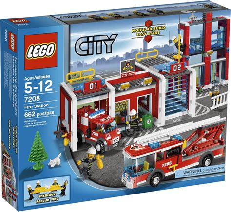 Best Lego City Fire Station 60215 Building Set With Emergency Vehicle