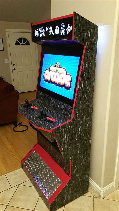 Mame Cabinet One Mame Cabinet Arcade Console Diy Arcade Cabinet