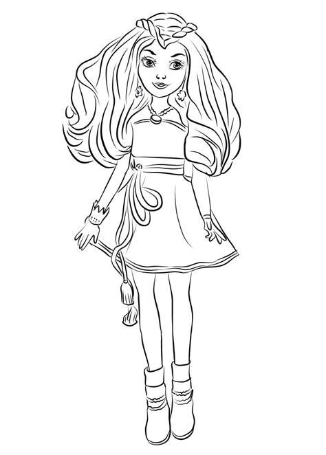 Descendants ausmalbilder mal und evie uma descendants 2 coloring page descendants coloring pages coloring pages cute766 these toys are the main characters in the hit disney movie descendants 2 global information. Ausmalbilder Erben (Descendants). Kostenlos drucken Disney