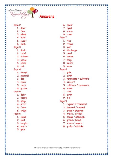grade  grammar topic  rhyming worksheets lets share knowledge