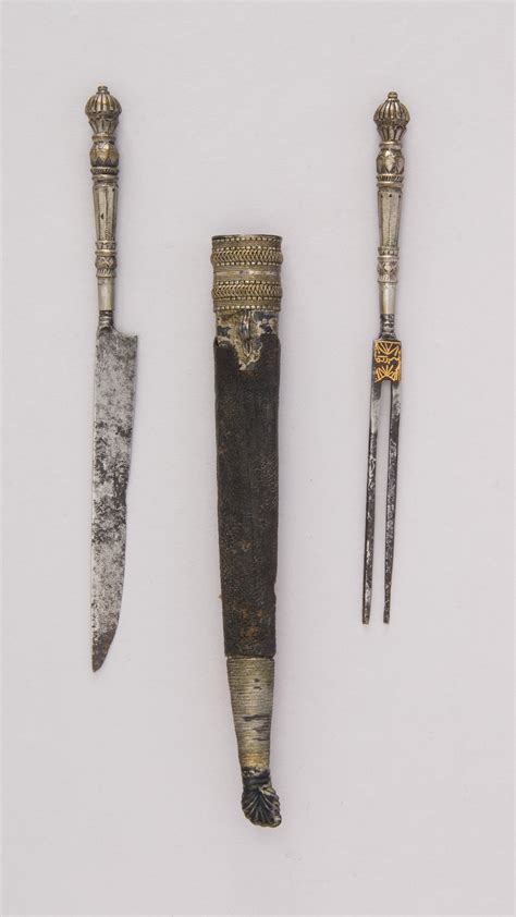 Knife And Fork With Sheath Sri Lankan The Metropolitan Museum Of Art