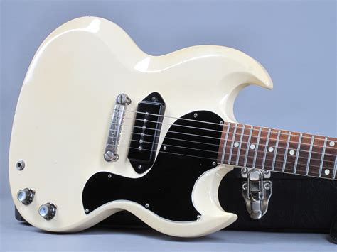 1963 Gibson SG Junior Polaris White GuitarPoint