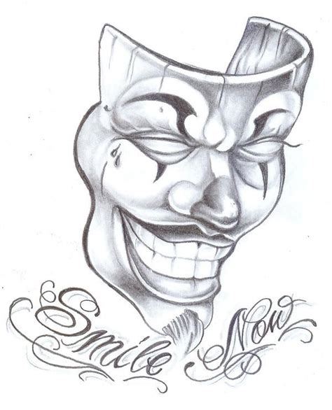 Smile Now By Bogdanpo Chicano Drawings Badass Drawings Chicano Art Tattoos