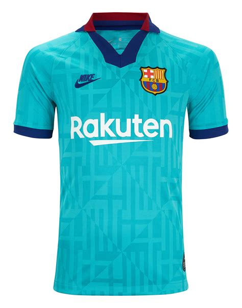 Futbol club barcelona, commonly referred to as barcelona and colloquially known as barça (ˈbaɾsə), is a spanish professional football club based in barcelona, that competes in la liga. Nike Kids Barcelona 19/20 Third Jersey - Green | Life ...