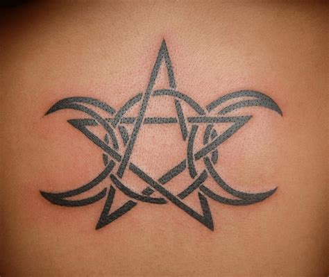 Image Result For Pentagram Triquetra Tattoo Heidnisches Tattoo Wicca