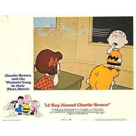 A Boy Named Charlie Brown Movie Poster Style H 11 X 14 1970