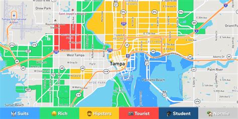 Tampa Neighborhood Map