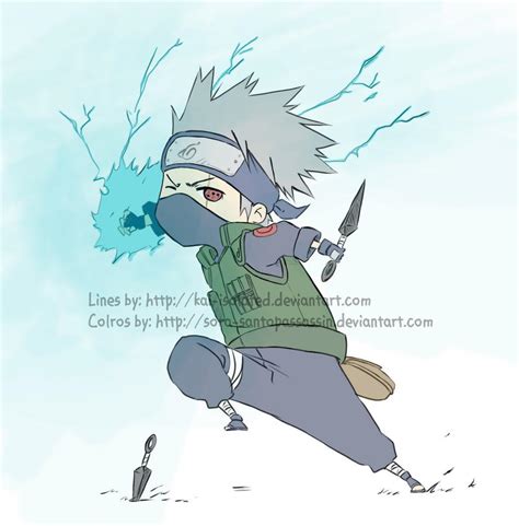 Kakashi Chidori By Sora Santopassassin On Deviantart