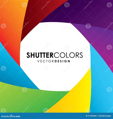 Shutter Colors Stock Vector Illustration Of Flash Gadget 31420484