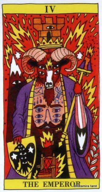 It is used in game playing as well as in divination. IV. The Emperor - Tarot del Fuego by Ricardo Cavolo ...