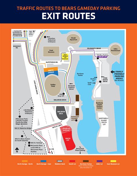 Parking And Transportation Guide Chicago Bears Official Website