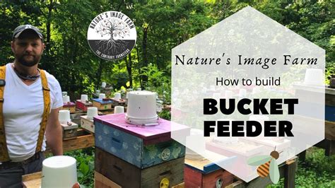 1 Gallon Bucket Feeder How To Build Youtube Bee Feeder Bees Knees