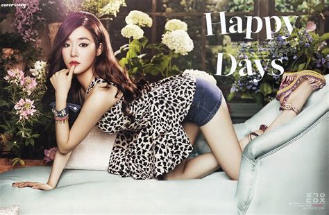 Snsd Tiffany’s Gorgeous Floral Themed Photoshoot For Ceci’s August Issue