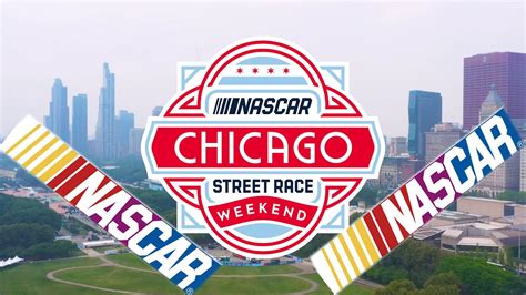 Nascar Chicago Street Race Course Grant Park 2023 4k Drone Footage
