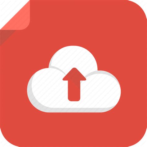 Cloud File Upload Web Icon