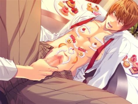 Rule 34 Censored Death Note Food Gay L Lawliet Light Yagami Male Tagme Yaoi 246529